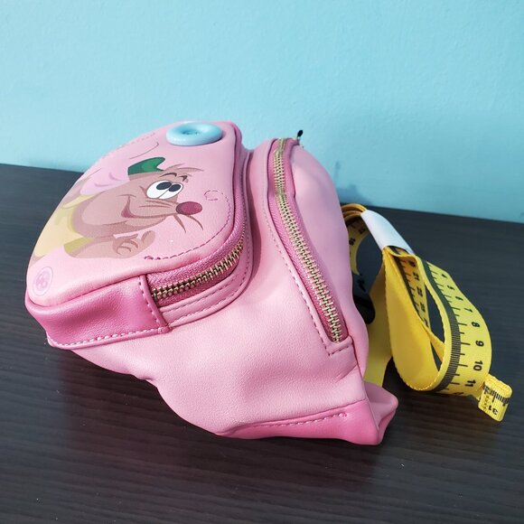 NWT Loungefly Cinderella Anniversary Edition Gus Gus Fanny Pack *RARE* - Picture 2 of 5